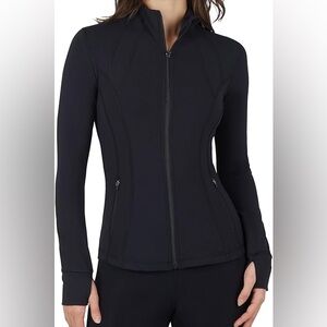 NWT Yogalicious Women's Black Lululemon Define Jacket Dupe XXL